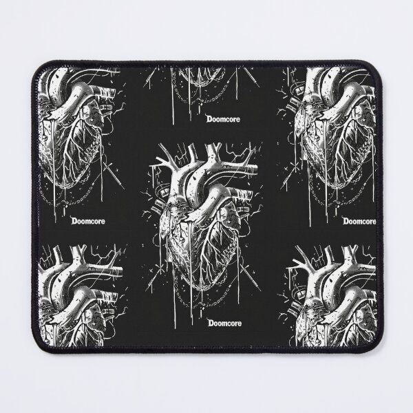 Item preview, Gothic Doomcore Heart with Vintage Flair designed and sold by Piotrek0001.