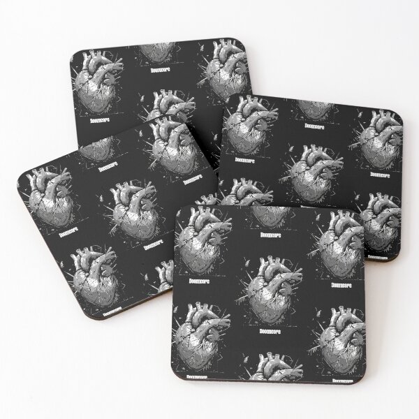 Item preview, Gothic Doomcore Heart with Vintage Flair designed and sold by Piotrek0001.