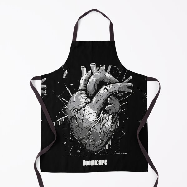 Item preview, Gothic Doomcore Heart with Vintage Flair designed and sold by Piotrek0001.