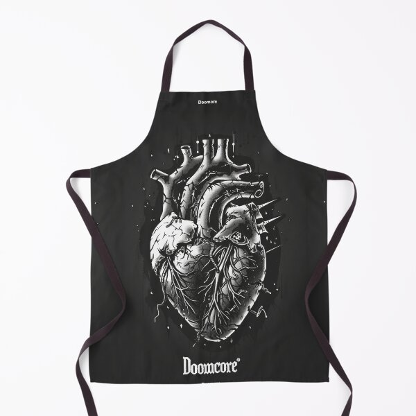 Item preview, Gothic Doomcore Heart with Vintage Flair designed and sold by Piotrek0001.