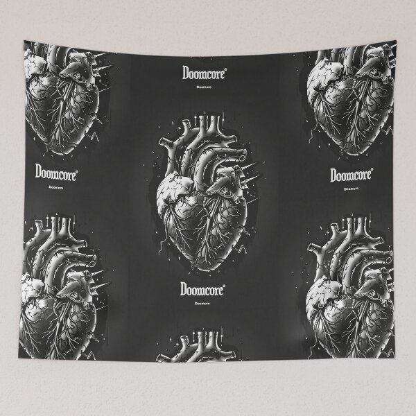 Item preview, Gothic Doomcore Heart with Vintage Flair designed and sold by Piotrek0001.