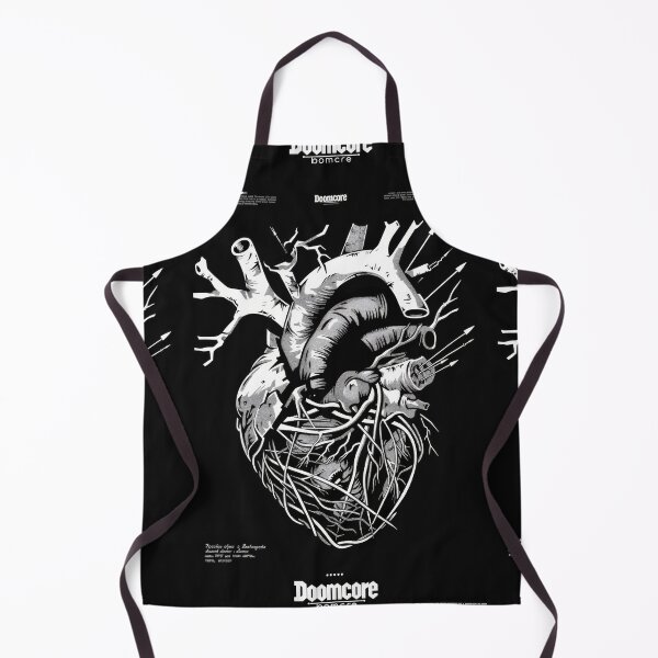 Item preview, Gothic Doomcore Heart with Vintage Flair designed and sold by Piotrek0001.
