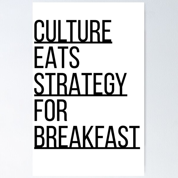Item preview, Culture Eats Strategy designed and sold by authoritee.