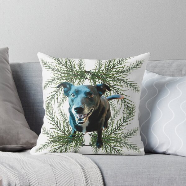 Item preview, Black and white lab with fir tree bow design designed and sold by vwagenet.