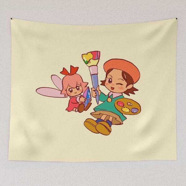 Item preview, Ransroom draws adeleine / ado the painter girl and ribbon designed and sold by RansRoom.