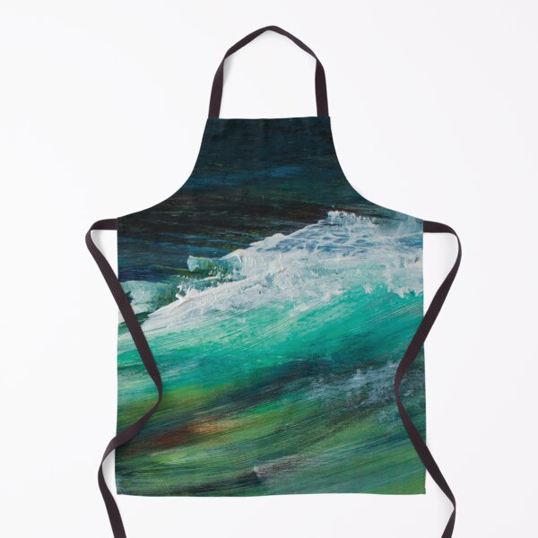 Item preview, An ocean - abstract painting expressive landscape designed and sold by MercuryUrchin.