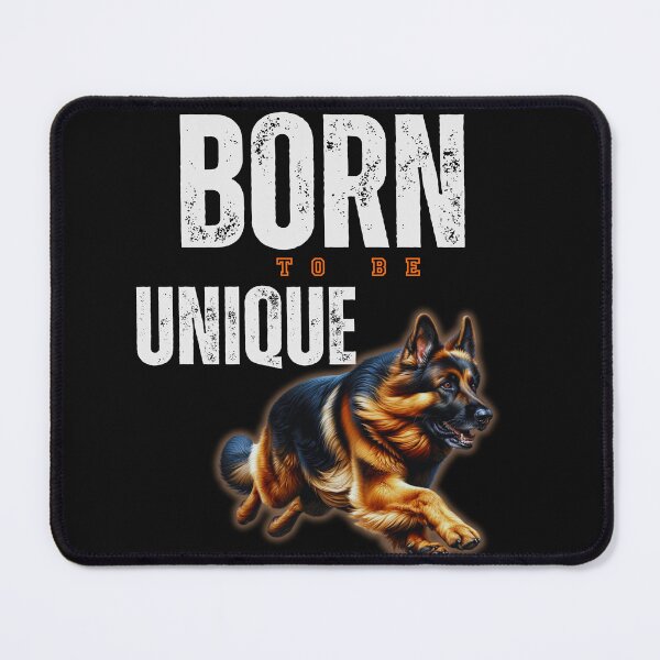 Item preview, German Shepherd Born to be unique designed and sold by Southernwind Designs.