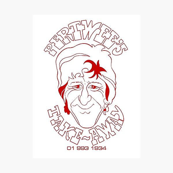 Item preview, Pertwee's Take-Away (Red) designed and sold by tvcream.