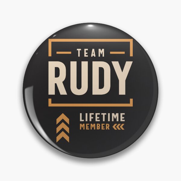 Item preview, Team Rudy Lifetime Member Funny Name Rudy designed and sold by cidolopez.