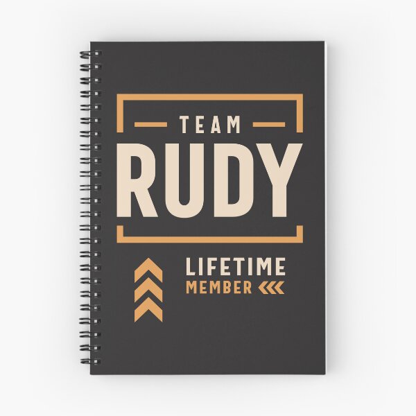 Item preview, Team Rudy Lifetime Member Funny Name Rudy designed and sold by cidolopez.