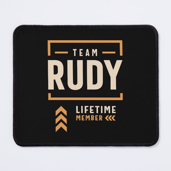 Item preview, Team Rudy Lifetime Member Funny Name Rudy designed and sold by cidolopez.