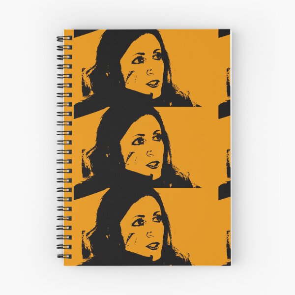 Item preview, Abstract filtered photography woman portrait Pop art orange and black designed and sold by Carré Comme Orange.
