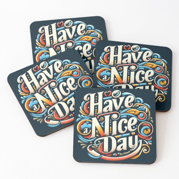 Item preview, Have A Nice Day, typography designed and sold by maxmaj.