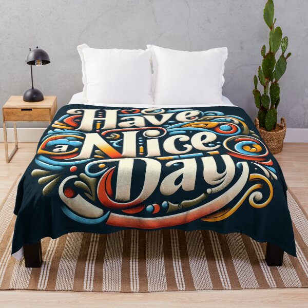 Item preview, Have A Nice Day, typography designed and sold by maxmaj.