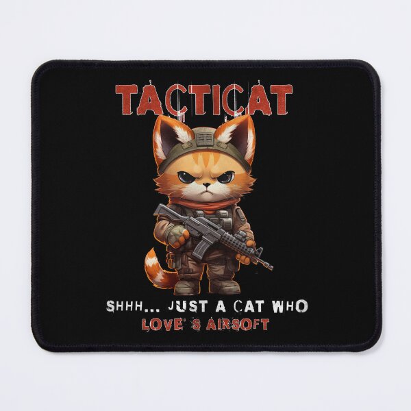 Item preview, Tacticat: The Airsoft Cat Warrior designed and sold by NiriSunStudio.