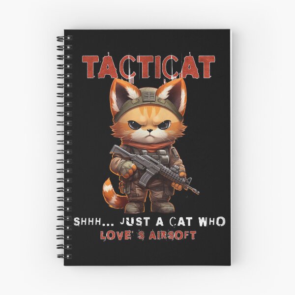 Item preview, Tacticat: The Airsoft Cat Warrior designed and sold by NiriSunStudio.