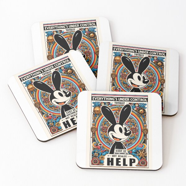 Item preview, Everything is Under Control - Not Really - Oswald The Lucky Rabbit designed and sold by deepglitchart.