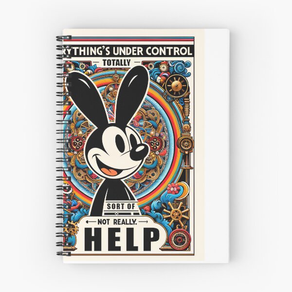 Item preview, Everything is Under Control - Not Really - Oswald The Lucky Rabbit designed and sold by deepglitchart.