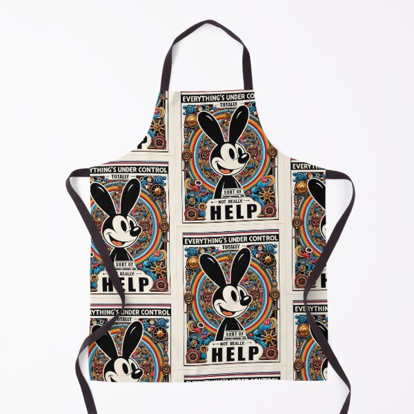 Item preview, Everything is Under Control - Not Really - Oswald The Lucky Rabbit designed and sold by deepglitchart.