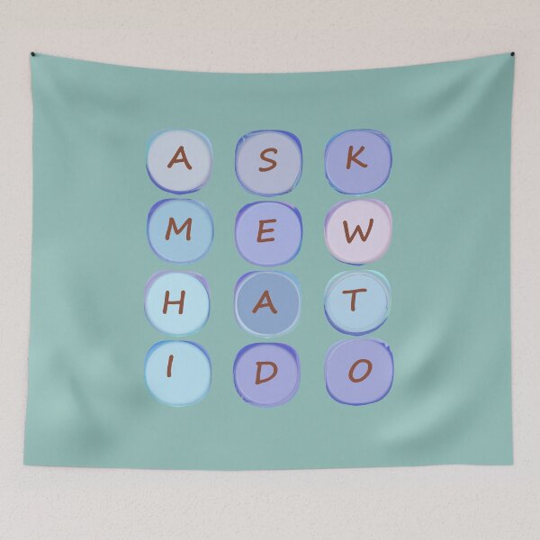Item preview, Small Business Marketing Conversation Starter - Pastel Blue Tones designed and sold by Beachy.