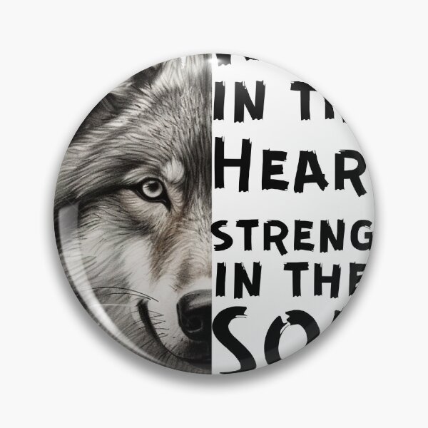 Item preview, Wolf in the heart designed and sold by Wroneczka.