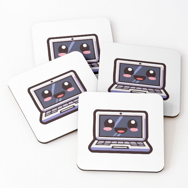 Item preview, Cute Kawaii Laptop designed and sold by Akioos.
