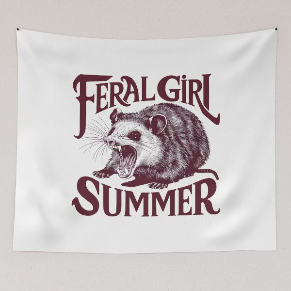 Item preview, Feral Girl Summer designed and sold by FloraPlantTees.