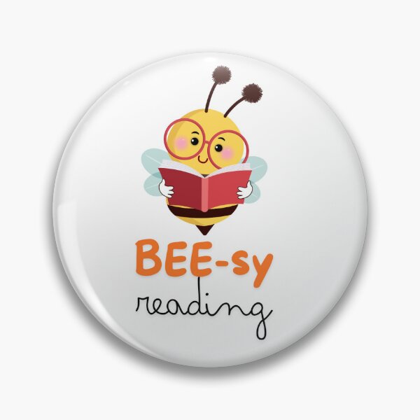 Item preview, Busy reading, beesy reading designed and sold by Joyousgallery.