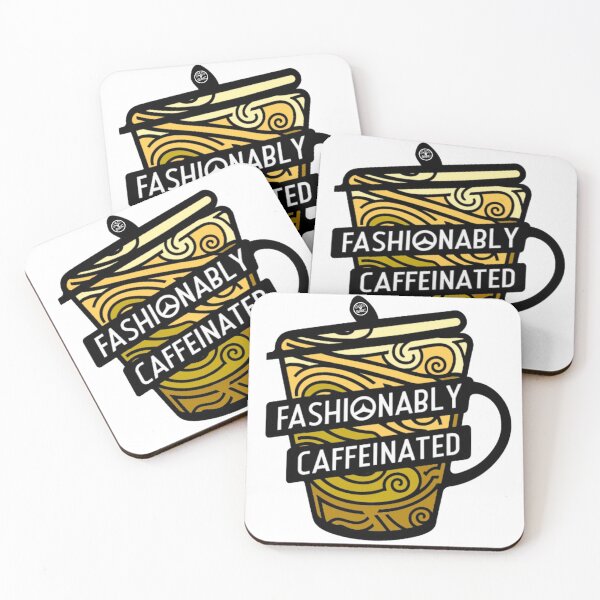 Item preview, Elegant Coffee Chic: Fashionable Caffeinated Logo designed and sold by PurpleMoss.