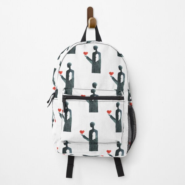 Item preview, Red Heart in Hand - Minimalist Illustration designed and sold by Piotrek0001.