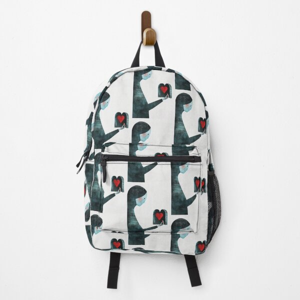 Item preview, Red Heart in Hand - Minimalist Illustration designed and sold by Piotrek0001.