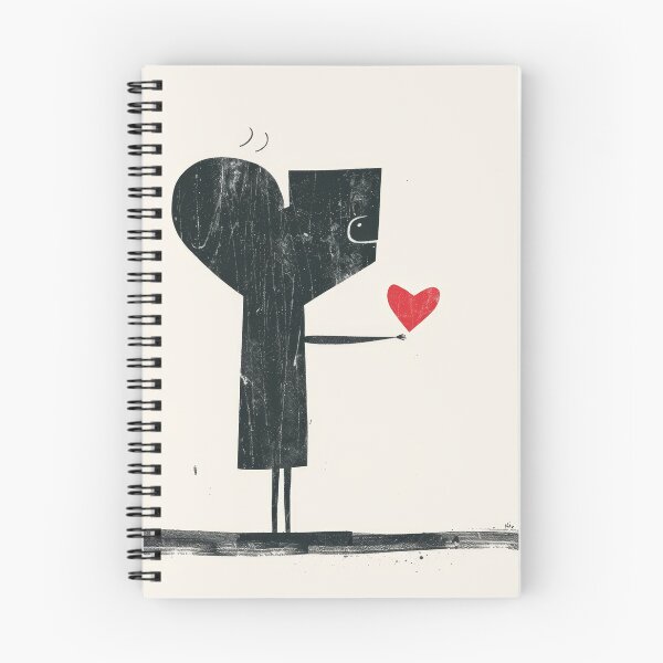 Item preview, Red Heart in Hand - Minimalist Illustration  designed and sold by Piotrek0001.