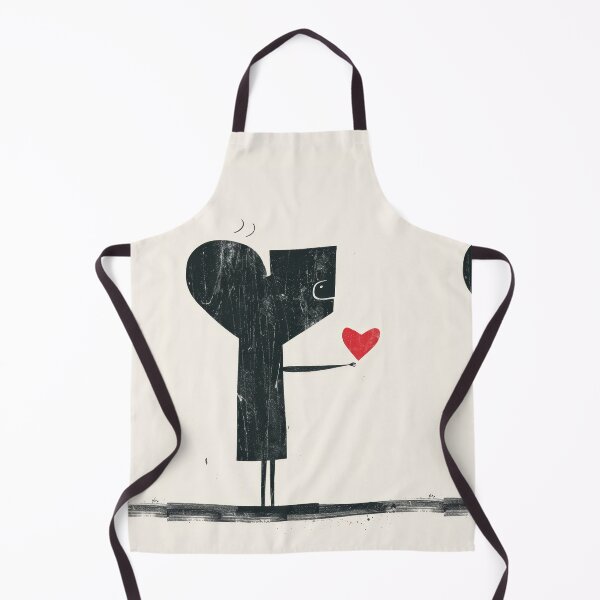 Item preview, Red Heart in Hand - Minimalist Illustration designed and sold by Piotrek0001.