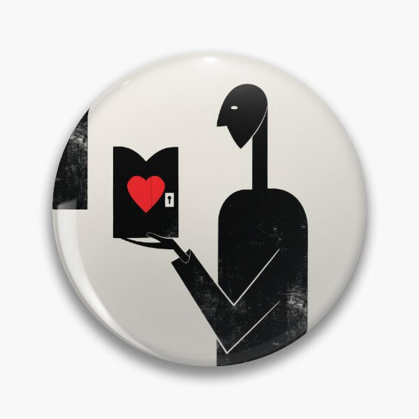 Item preview, Red Heart in Hand - Minimalist Illustration  designed and sold by Piotrek0001.