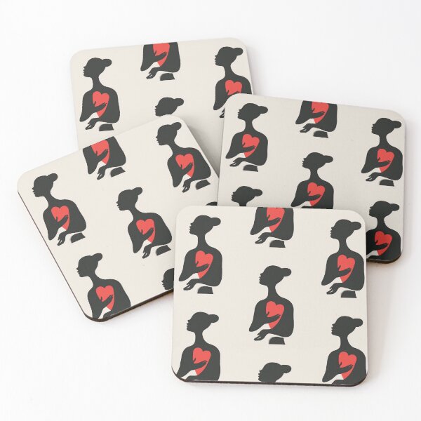 Item preview, Red Heart in Hand - Minimalist Illustration  designed and sold by Piotrek0001.