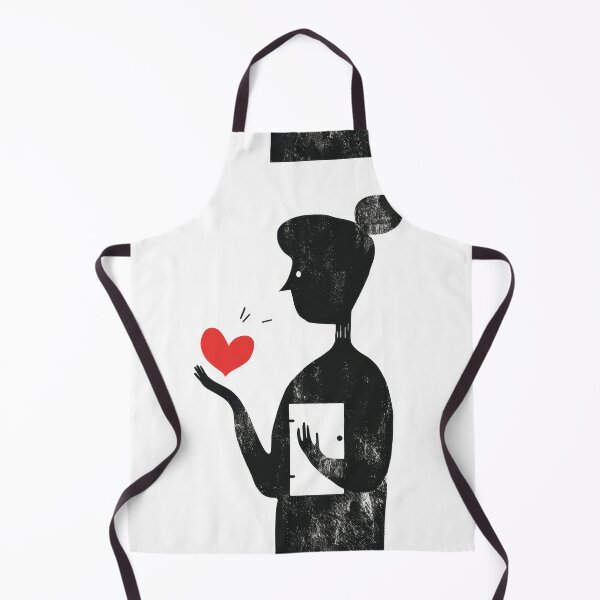 Item preview, Red Heart in Hand - Minimalist Illustration designed and sold by Piotrek0001.