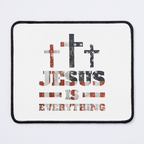 Item preview, Jesus Is Everything! American Flag Jesus designed and sold by PMCreative.