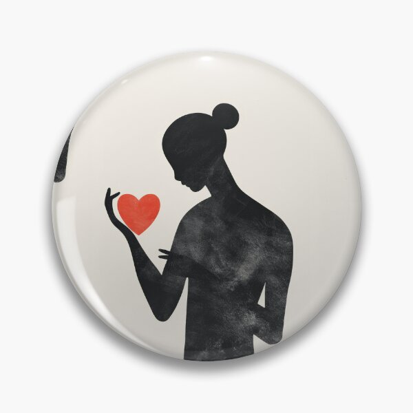 Item preview, Red Heart in Hand - Minimalist Illustration  designed and sold by Piotrek0001.