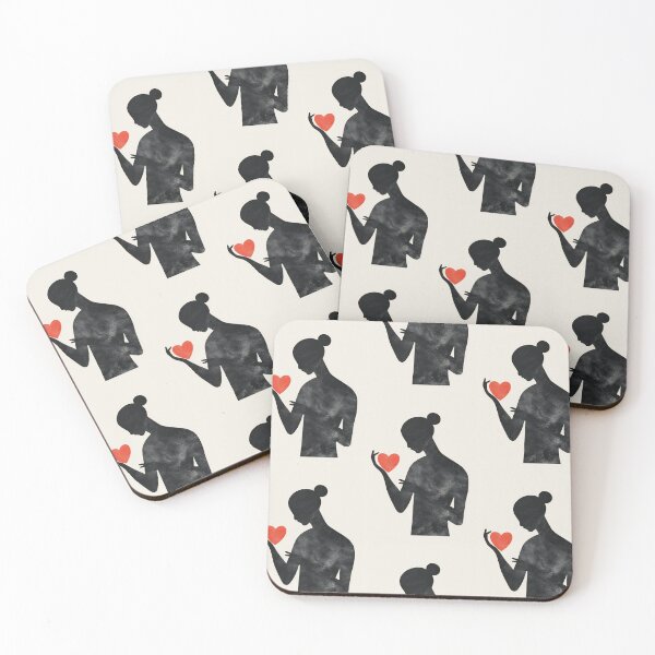 Item preview, Red Heart in Hand - Minimalist Illustration  designed and sold by Piotrek0001.