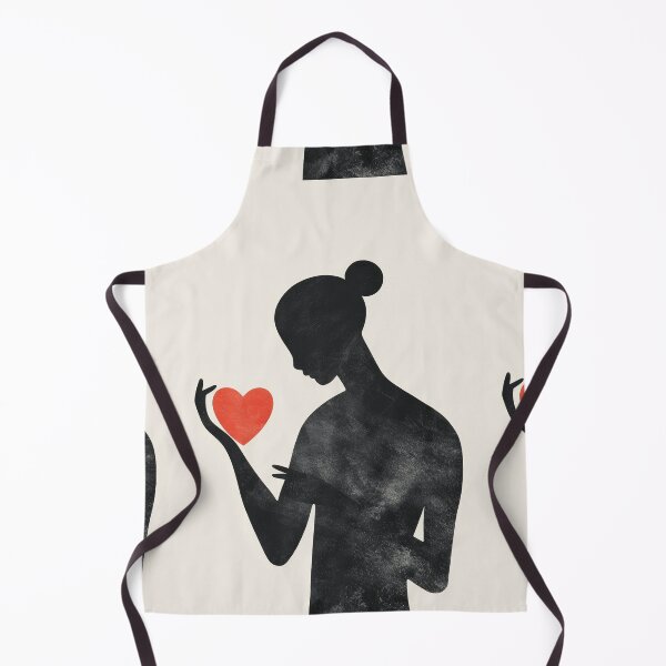 Item preview, Red Heart in Hand - Minimalist Illustration designed and sold by Piotrek0001.