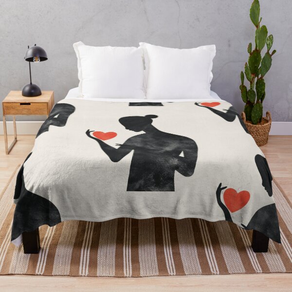 Item preview, Red Heart in Hand - Minimalist Illustration  designed and sold by Piotrek0001.