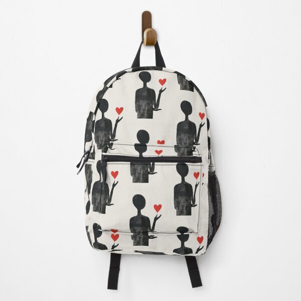 Item preview, Red Heart in Hand - Minimalist Illustration designed and sold by Piotrek0001.
