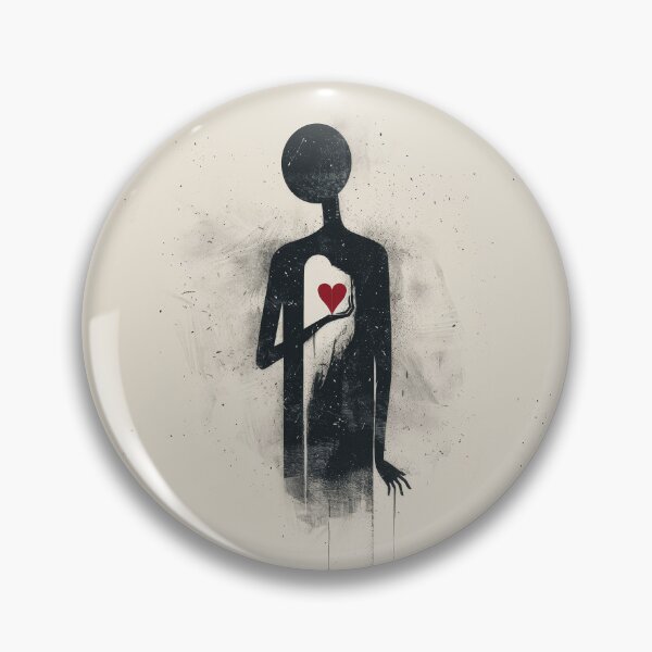 Item preview, Red Heart in Hand - Minimalist Illustration  designed and sold by Piotrek0001.