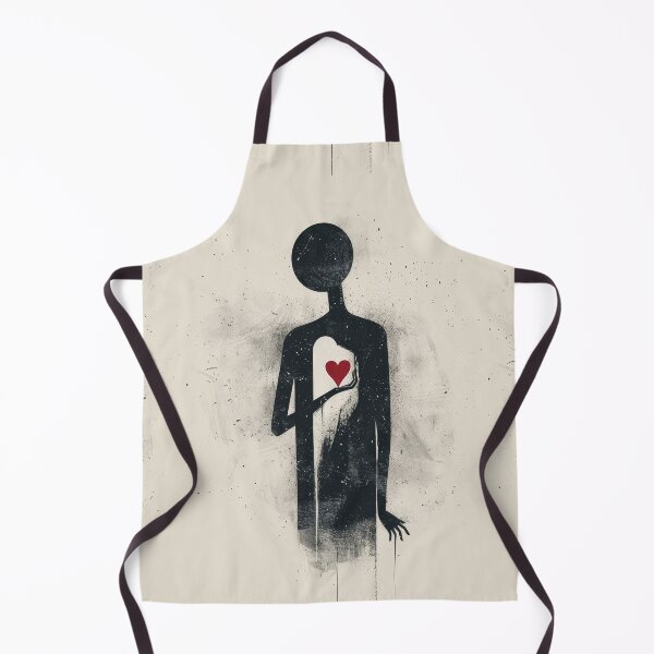 Item preview, Red Heart in Hand - Minimalist Illustration designed and sold by Piotrek0001.