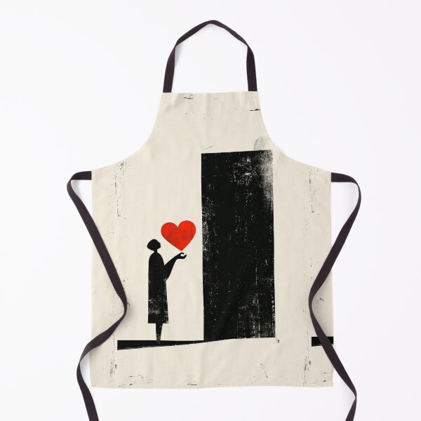 Item preview, Red Heart in Hand - Minimalist Illustration designed and sold by Piotrek0001.