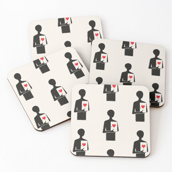 Item preview, Red Heart in Hand - Minimalist Illustration  designed and sold by Piotrek0001.