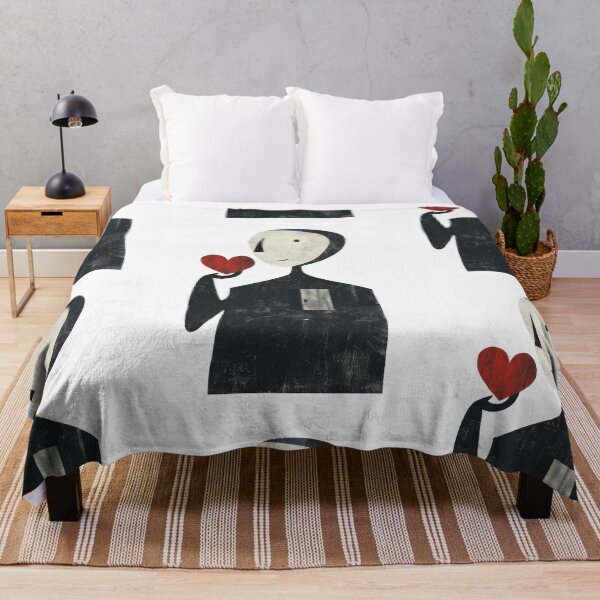 Item preview, Red Heart in Hand - Minimalist Illustration  designed and sold by Piotrek0001.