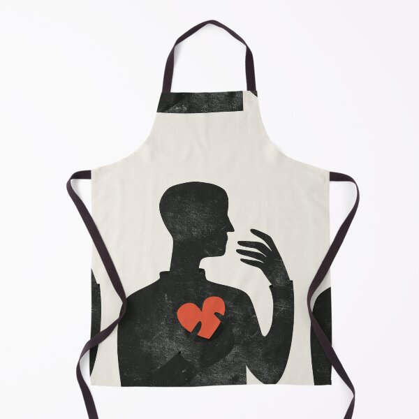 Item preview, Red Heart in Hand - Minimalist Illustration designed and sold by Piotrek0001.