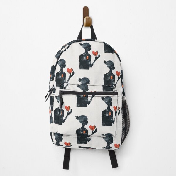 Item preview, Red Heart in Hand - Minimalist Illustration designed and sold by Piotrek0001.