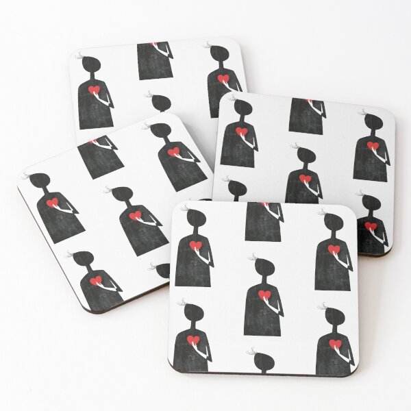 Item preview, Red Heart in Hand - Minimalist Illustration  designed and sold by Piotrek0001.